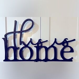 Wall Decor “This is Home”